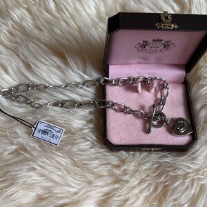 Silver Heart Charm Necklace